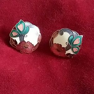 Vintage post earrings